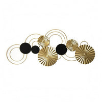 Abstract Circular Wall Art Hanging Abstract Circular Wall Decor Easy Installation
