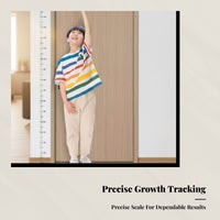 Transparent Height Measurement Wall Sticker, Removable Kids Growth Chart, No Wall Damage