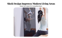 Smart Exercise Mirror Motion-Sensing Games Full Length Workout Mirror Family Friendly Electronic Fitness for Beginners, Families