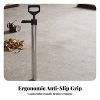 Stainless Stainless Beach Suction Tool Side Grip Beach Suction Tool Long Handle