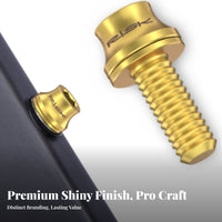2 Pieces Lightweight Water Bottle Holder Mount Bolts Water Bottle Holder Mount Screws Rustproof for Mountain Bikers, Cycling Enthusiasts