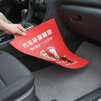 Disposable Waterproof Car Floor Mats for Car Washes, Non-Woven Fabric or Kraft Paper