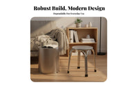 Long-Lasting Stackable Round Seat Space-Saving Stool Sturdy Construction Household Furniture Easy to Clean for Workers, Families, Workshop, Dining Room, Kitchen, Hotel
