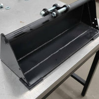 Wear-Resistant Mini Excavator Attachment Kit Long-Lasting Small Excavator Accessories Set Thickened Manganese Steel Wide Compatibility for Demolition
