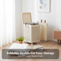 foldable Wheeled Box Foldable Wheeled Cabinet Front Opening Doors