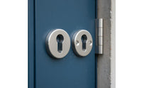 Stainless Steel Keyhole Escutcheon Metal Construction Keyhole Cover Plate Brushed Finish Door Lock Escutcheon