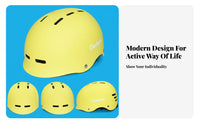Versatile-Sport Helmet Impact Resistant Skateboard Helmet Customizable Child Size Shielded Gear Set for Cyclists, Adults, Biking, Roller Skating