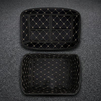 Padded Motorcycle Tail Box Inner Liner Shielding Motorcycle Trunk Liner with Padding Sturdy Trunk Case Protector Easy-to-Wipe for Motorcyclists