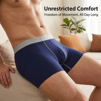 Mens Boxers Multipack in Premium Material for Daily Wear, Breathable Underwear for with Elastic Waistband, All Season Shorts