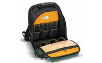 Padded Straps School Backpack Mesh Pockets Zippered Backpack Structured Bookbag Reinforced Trim