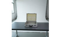 Aluminum Storage Box Shockproof Aluminum Storage Case Double Lock for Travel