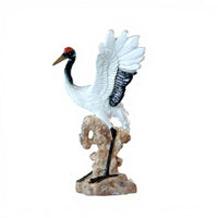 Resin Crane Figurines for Landscape and Miniature Decor