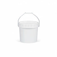 PP Bucket  Reinforced Bucket with Handle and Lid Pail with Lid for Workshop