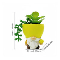 Fruit-Themed Ornament Authentic-Looking Fake in Pot Easy to Clean Mini House Planter for Tabletop