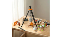 Outdoor Cooker Toy Set Realistic Play Grill Toy Barbecue for Young Children