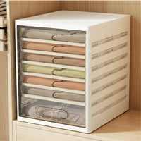 pull-extendable Design Stackable Drawer Box Large Capacity Stackable Drawer Unit Multi-Functional Closet Organizer Compartmentalized for Students, Homeowners, Parents, Wardrobe, Bedroom, Dorm Room, Office
