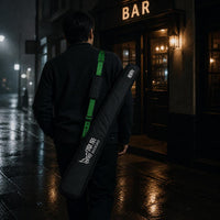 MOXIAO Billiard Cue Stick Case with Shoulder Strap, Waterproof & Anti-slip, Dual/Triple Slot