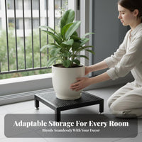 Rolling Plant Cart Stable Rolling Plant Stand Multi-Functional for Living Room
