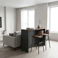 bar table with stools