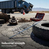 Industrial Grade Tire Iron Multi-Purpose Heat-Treated for Mechanics, DIY Enthusiasts