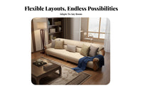 3 Pieces 1, 2, and 3 Seater Sofa Combination Contemporary Asian design 3-Piece Seating Arrangement sturdy Frame Living Room Furnishing for Lounge Area