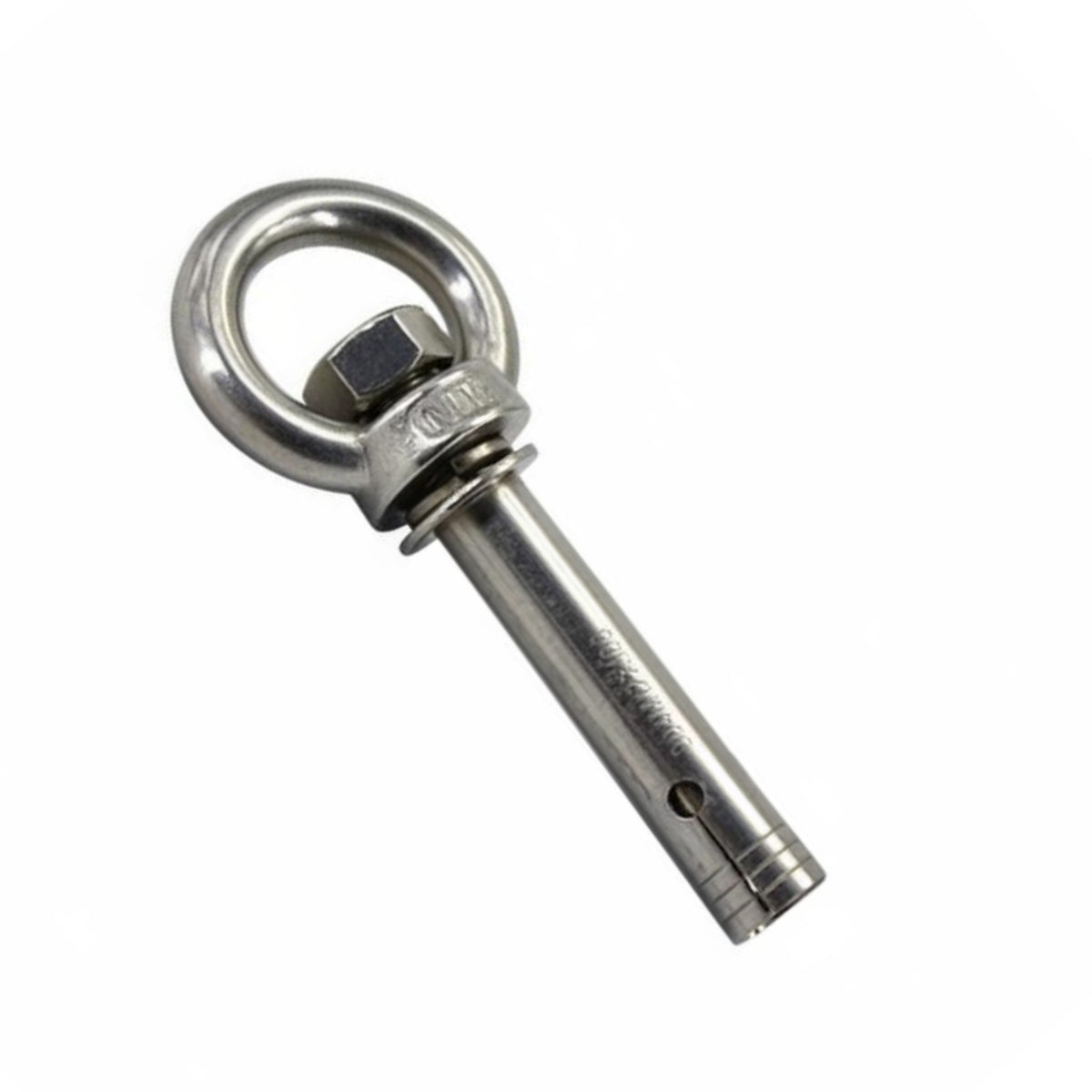 Pool Expansion Bolt with Eye Nut Loop Threaded Expansion Eyebolt for Fixed Installation