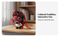 Sichuan Opera Face Changing Doll Decorative Ornament Chinese Bian Lian Toy Interactive Entertainment Chinese Opera Face Changer Toy for Collectors