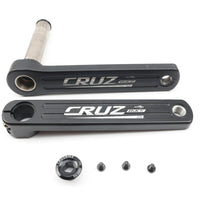 Crank Arm Assembly with Spindle Hollow Integrated Cycle Crank Arm Assembly Crankset with Spindle CNC-Machined Cycle Crankset