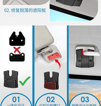 Aluminum Sun Visor Clip Repair Tool for RAM 1500