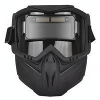 Auto Darkening Metalworking Helmet Glare Reduction Auto-Darkening Metalworking Helmet Welder Hood Adjustable Headband