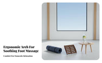 Wooden Foot Roller & Relaxation Wooden Foot Roller Stimulates Pressure Points Personal Care Item for Home Use, Under Desk