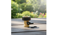 Compact Garden Hose Shut off Valve with Washers Smooth Hose Connector with Shut off Valve Easy-Turn Leak-Proof for Gardeners, Lawn Watering
