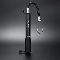 twinHead Cycle Pump Rotating Lock Cycle Hand Pump Frame Mount Lightweight for Cycling