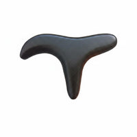 Bian Stone Deep Tissue Foot Reflexology Handmade Cross Shaped Acupressure Tool for Home
