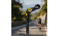 Bike Stem with Adjustable Angle Aluminum Alloy Stem with Adjustable Joint for Commuters, Touring Bikes