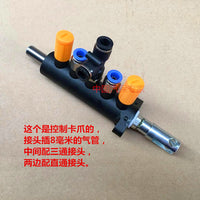 扒胎机拆胎机配件风速神盾卡爪压胎立柱后倒控制五通阀脚踏气动阀