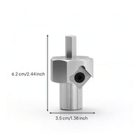 Hexagonal Shank Hole Trimming Cutter Detachable Woodworking Hole Cutter Accurate Tool Professional Grade for Drilling, Workshop