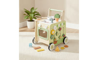 Mobility Toy with Kitchen Sturdy with Shape Sorter Push Toy for Young Children, Nursery