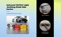 LED Side Marker Light, Universal, Waterproof, 12V/24V