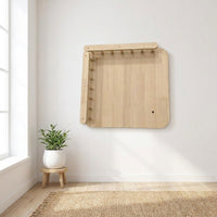 Solid Wood Cat Climbing DIY Units, Wall-Mounted Shelves for Large Cats, Space Saving Vertical Play Area for Indoor Cats to Discover