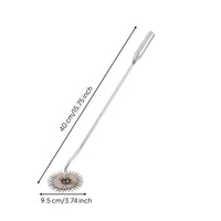 Soil Loosener Heavy-Duty Hand Weeder with Toothed Head for Gardeners