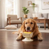 Wobbling Licking Bowl Boredom Reliever Feline Licking Bowl Spill-Resistant