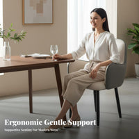 Luxury aesthetic Upholstered Backrest Chair Modern Minimalist Design Dining Seat Padded padding Indoor Seating Sturdy Frame for Restaurant Owners, Interior Designers, Hotel, Kitchen, Living Room, Home Office