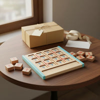 Sudoku Puzzle Game Set  Wood   Sudoku Board Paint Math Learning Toy for Preschoolers