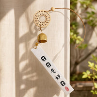 Vintage Chinese Style Wooden Wind Chime for Home and Garden Decor