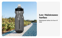 Compress Water Bottle 650 Ml Sports Water Bottle Drinkware Narrow Spout Carrying Loop