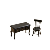 1:12 Dollhouse Miniature Furniture Model Three-Drawer Table