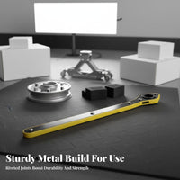 Easy to Use Car Vehicle Lift Ratchet Wrench Long-Lasting Tire Wheel Vehicle Lift Wrench Ergonomic Design for Seniors, Vehicle Maintenance