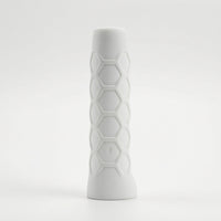 Racket Handle Sleeve with Hexagonal Texture Non-Slip Racket Grip Sleeve Handle Cover Cushioned Grip Wrap Silicone