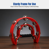 Orff Percussion Tambourine Ring, Multi-Color, Party, KTV, Fun Accessory